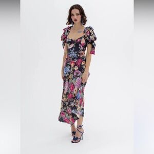 Selkie Puck Poet Floral Slip Dress